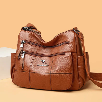 Sacs à main de luxe en cuir souple pour femmes