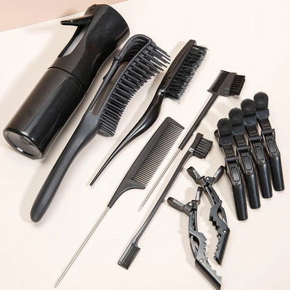 Pack de 10 Brosses Démêlantes pour Cheveux - Serena Scarlett