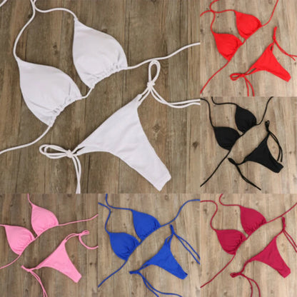 Bikini String Ensemble Sangle Réglable Dames