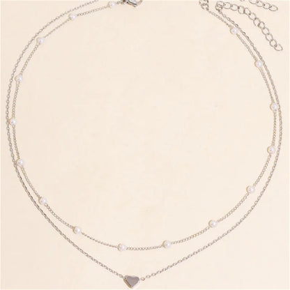 Collier de perles minimaliste