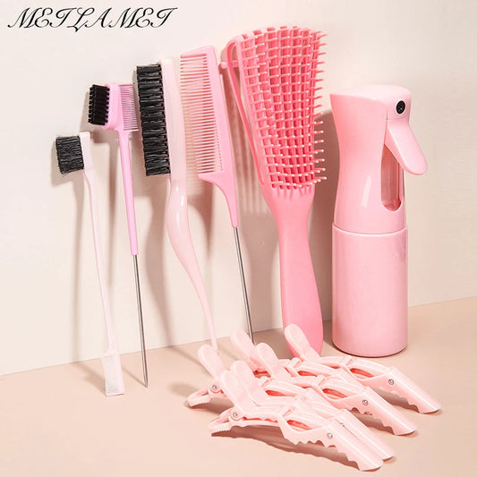 Pack de 10 Brosses Démêlantes pour Cheveux - Serena Scarlett